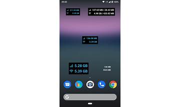Data counter widget for Android - Download the APK from Habererciyes